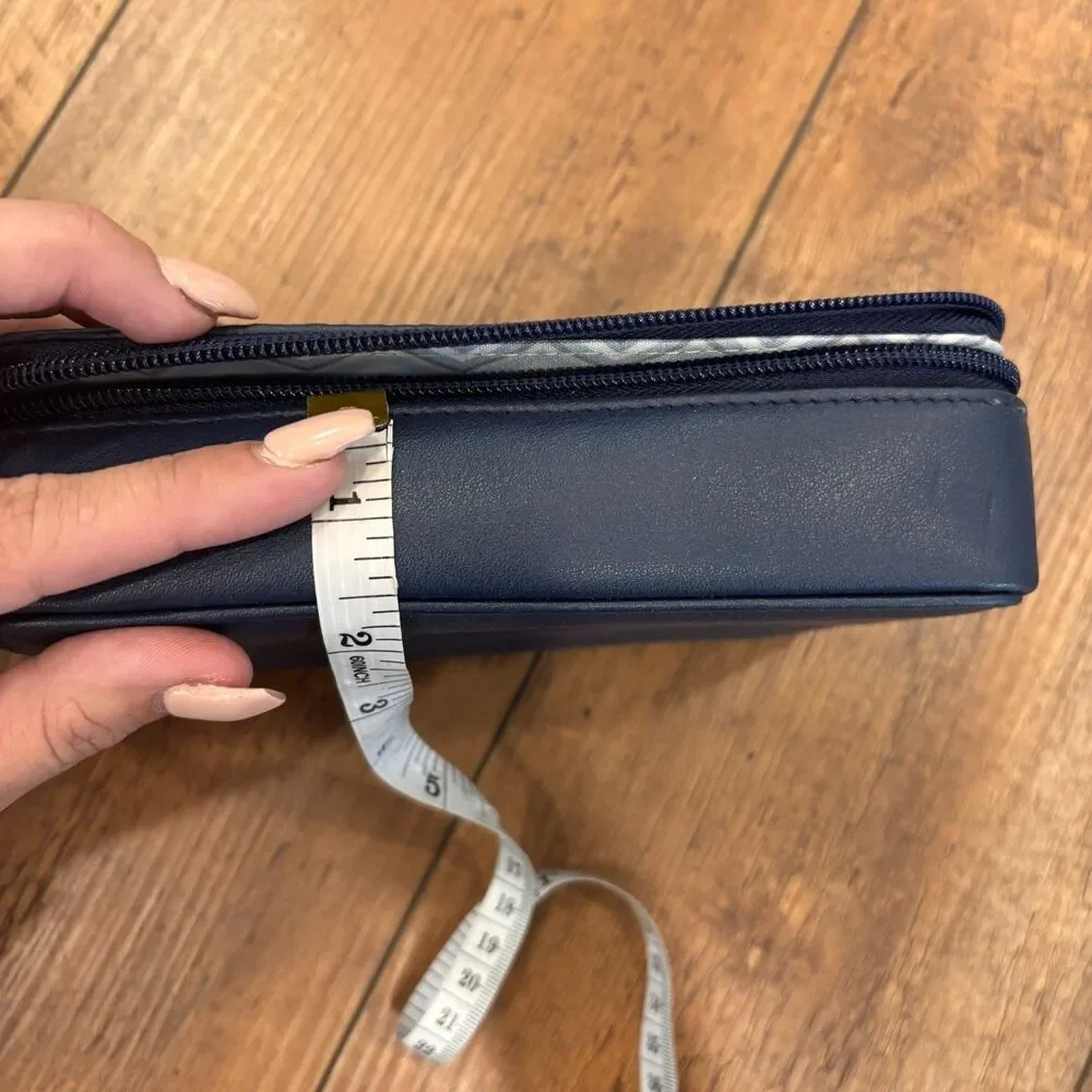 Missoni Exclusive Delta One Travel Case Pouch Blue Wave Zipper Limited Edition